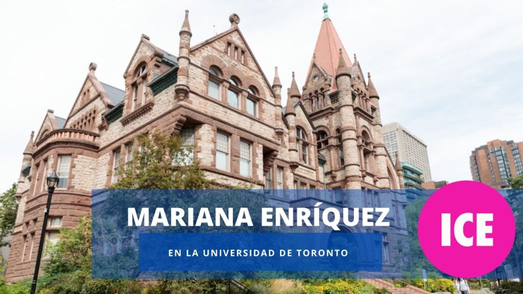 Mariana Enriquez en la Universidad de Toronto